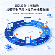 厦门建站-网站改版注意事项:从调研到平稳上线的全流程指南