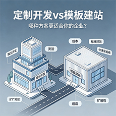 厦门建站-定制开发vs模板建站:哪种方案更适合你的企业?