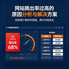 厦门建站-网站跳出率过高的原因分析与解决方案