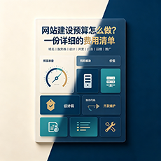 厦门建站-网站建设预算怎么做?一份详细的费用清单