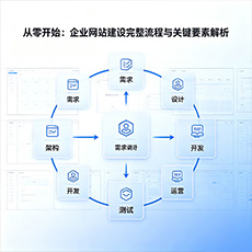 厦门建站-从零开始:企业网站建设完整流程与关键要素解析